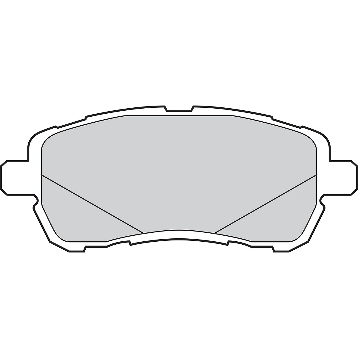 Jeu de 4 plaquettes de frein VALEO ref. 302894